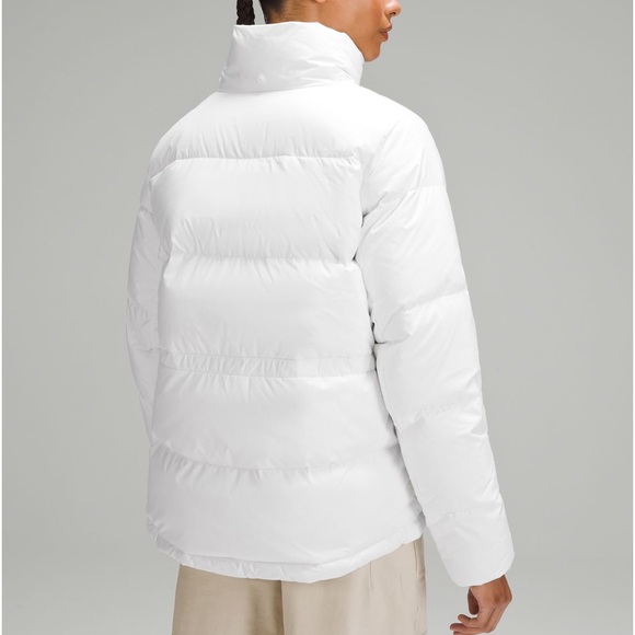 Lululemon  WUNDER PUFF JACKET SIZE10 WHITE - Picture 1 of 8